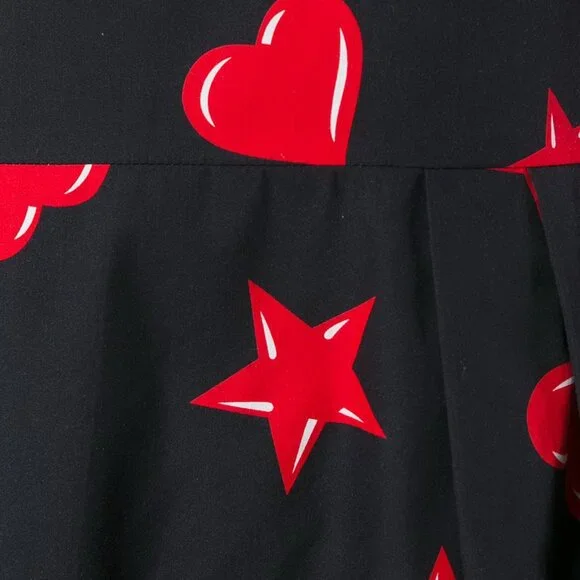 NWT MOSCHINO Heart and Star Mini Dress